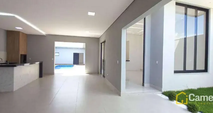 Casa com 3 dormitórios, sendo 3 suítes,  à venda, 220 m² por R$ 1.380.000 - Parque Universitário - Americana/SP