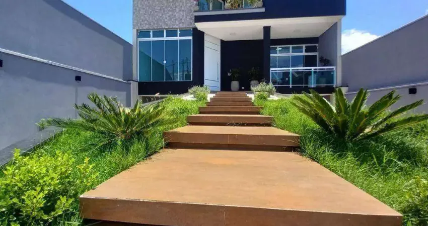 Casa com 5 dormitórios, sendo 2 suítes,  à venda, 298 m² por R$ 1.200.000 - Residencial Furlan - Santa Bárbara D'Oeste/SP