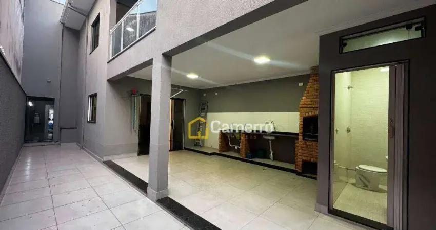 Casa com 2 dormitórios, sendo 1 suíte,  à venda, 153 m² por r$ 550.000 - vila pântano ii - santa bárbara d'oeste/sp