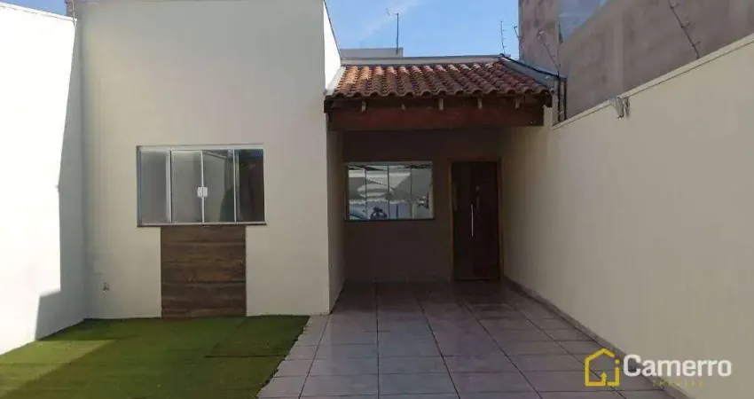 Casa com 2 dormitórios sendo 1 suite, à venda 90 m² por R$ 460.000 - Jardim Terramérica II - Americana/SP