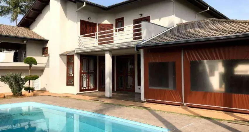 Casa com 4 dormitórios para alugar, 384 m² por R$ 8.488,74/mês - Jardim Colina - Americana/SP