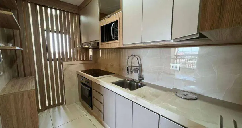 Apartamento com 3 dormitórios para alugar, 90 m² por R$ 4.200,00/mês - Jardim Ipiranga - Americana/SP