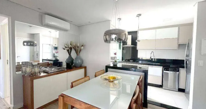 Apartamento com 3 dormitórios para alugar, 90 m² por R$ 3.300/mês - Jardim Ipiranga - Americana/SP