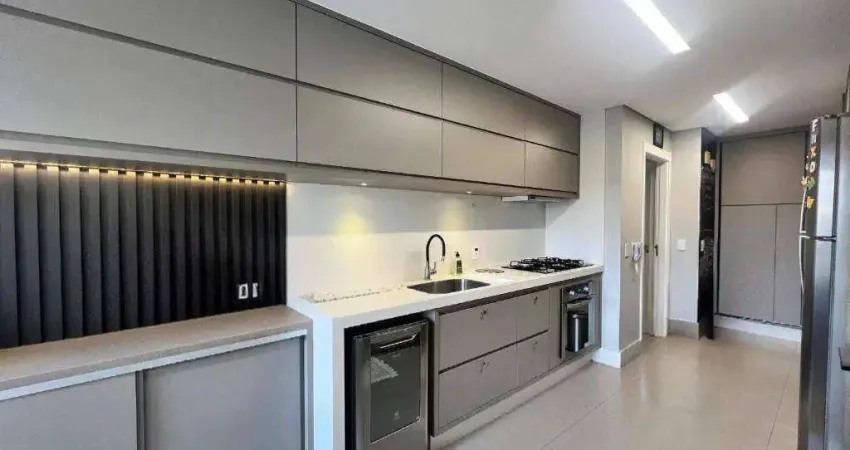 Apartamento com 3 dormitórios, sendo 3 suítes,  à venda, 153 m² por R$ 2.150.000 - Parque Residencial Nardini - Americana/SP