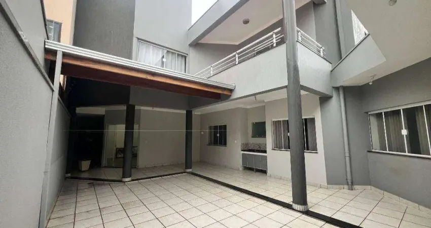 Casa com 3 dormitórios para alugar, 310 m² por R$ 4.500/mês - Jardim Flamboyant - Santa Bárbara D'Oeste/SP