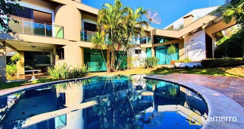 Casa com 3 dormitórios para alugar, 472 m² por R$ 9.000,00/mês - Nossa Senhora de Fátima - Americana/SP