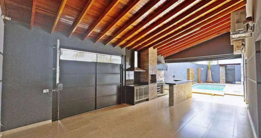 Casa com 3 dormitórios para alugar por R$ 5.500/mês - Jardim Souza Queiroz - Santa Bárbara D'Oeste/SP