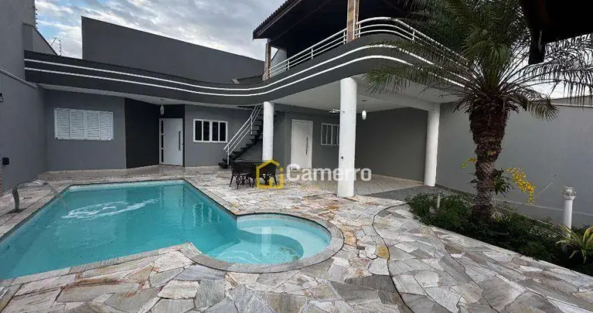 Casa com 3 dormitórios, sendo 1 suíte,  à venda, 189 m² por R$ 980.000 - Terras de Santa Bárbara - Santa Bárbara D'Oeste/SP