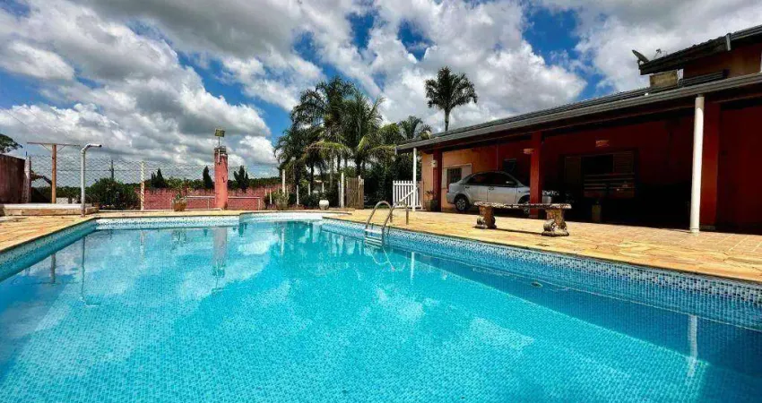 Chácara com 2 dormitórios à venda, 1250 m² por R$ 900.000 - Condomínio São Roque  - Limeira/SP