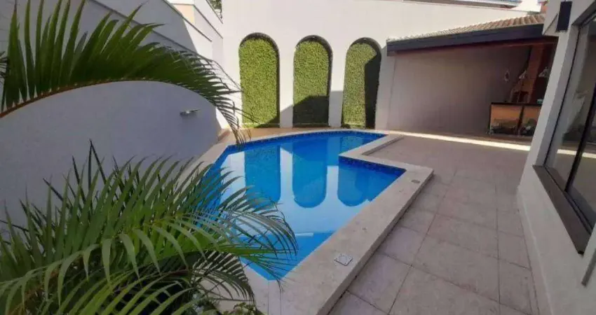 Casa com 3 dormitórios para alugar, 319 m² por R$ 7.500/mês - Chácara Letônia - Americana/SP