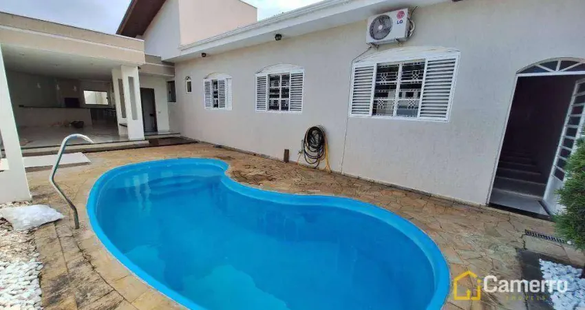 Casa com 4 dormitórios para alugar, 235 m² por R$ 5.142,00/mês - Parque Novo Mundo - Americana/SP