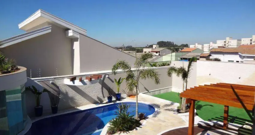 Casa com 4 dormitórios para alugar, 540 m² por R$ 11.220,00/mês - Parque Universitário - Americana/SP