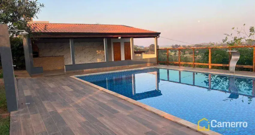 Chácara com 2 dormitórios para alugar, 1800 m² por R$ 2.500/mês - Jardim da Balsa I - Americana/SP