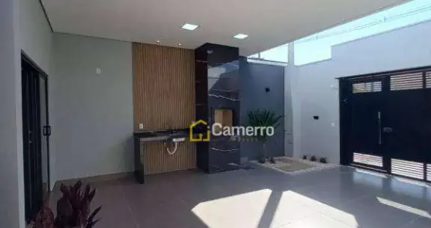 Casa com 3 dormitórios, sendo 1 suíte,  à venda, 125 m² por R$ 840.000 - Jardim Terramérica II - Americana/SP