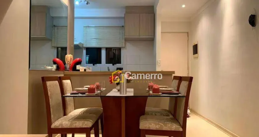 Apartamento com 2 dormitórios à venda, 55 m² por R$ 290.000 - Vila Omar - Americana/SP