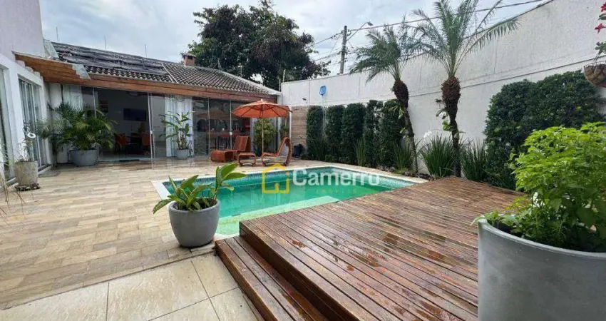 Casa com 3 dormitórios, sendo 2 suítes, à venda, 171 m² por r$ 900.000 - jardim terramérica ii - americana/sp