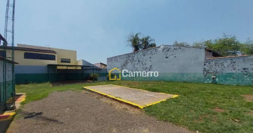 Salão para alugar, 350 m² por r$ 1.700,00/mês - parque são jerônimo - americana/sp