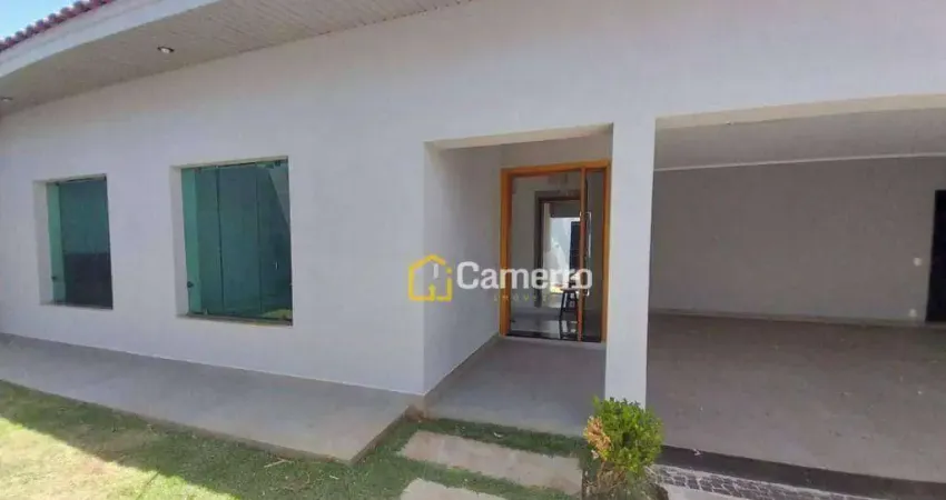 Casa com 3 dormitórios para alugar, 264 m² por r$ 8.000/mês - parque novo mundo - americana/sp