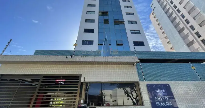 Quarto/sala mobiliado com vista mar no bairro da Pajuçara - R$ 435.000,00