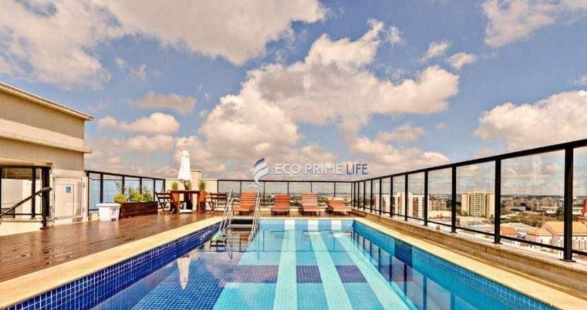 Apartamento com 1 dormitório para alugar, 33 m² por R$ 2.639,00/mês - Portão - Curitiba/PR