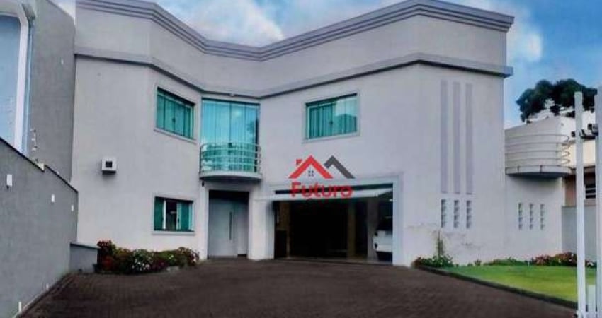 Casa com 4 dormitórios à venda, 368 m² por R$ 3.200.000,00 - Boqueirão - Curitiba/PR