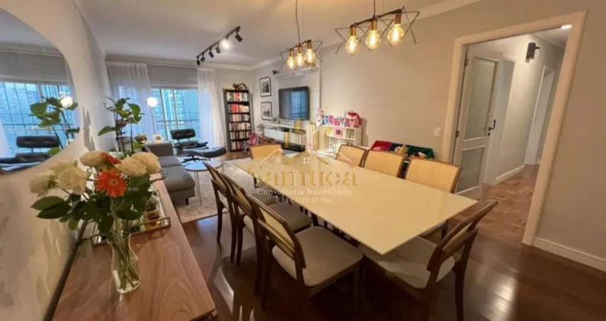Lindo apartamento com 3 dts sendo 1 ste, 110mts/aú, 1 vaga , bem claro e arejado. Agende sua visita!