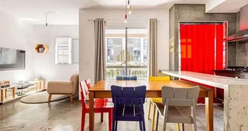 Loft mobiliado, 48mts/aú, 1 vaga de garagem, px de tudo que o bairro oferece. Venha conferir!!!!