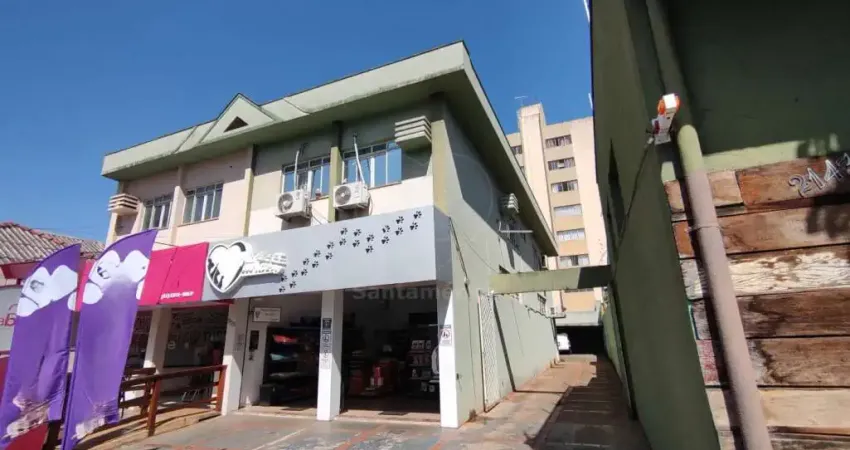 Sala comercial para alugar na Avenida Duque de Caxias contendo sala com divisória e ar-condicionado