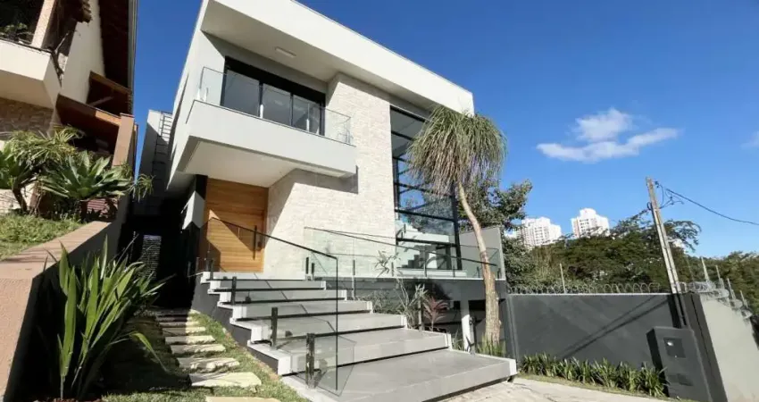 Casa com três suítes e piscina privativa à venda no condomínio ville campestre