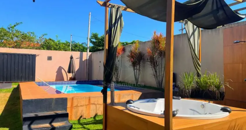 Chácara em ibiporã a venda com piscina, jacuzzi e 2 quartos próximo ao rio tibagi