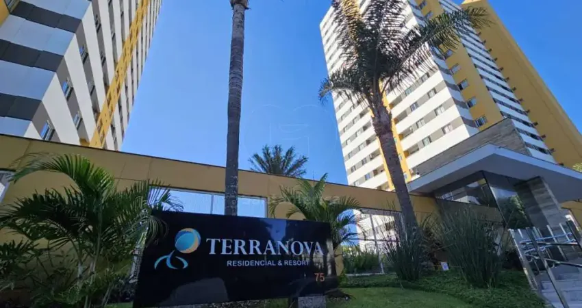 Apartamento para alugar no edifício Terranova Residencial &amp; Resort na Gleba Palhano, região Oeste de Londrina, com 3 quartos