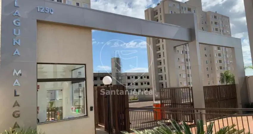 Apartamento à venda no edifício laguna málaga com 2 quartos, zona leste em londrina