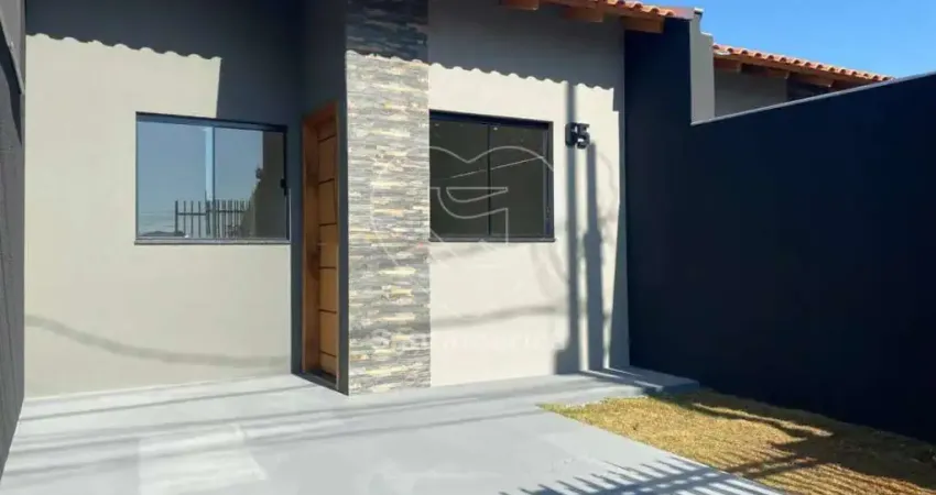 Casa com 2 dormitórios disponível no jardim aliança, região norte de londrina.