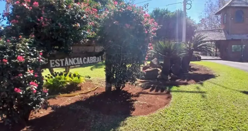Chácara para locação no condomínio estância cabral com 3 quartos