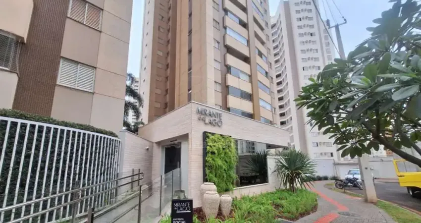 Apartamento para alugar no edifício mirante do lago com 2 quartos e churrasqueira