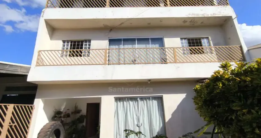 Sobrado para venda com sala comercial de esquina e 4 quartos na região norte de londrina