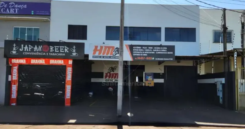 Casa comercial para venda, próximo da avenida saul elkind com 2 salas e casa nos fundos