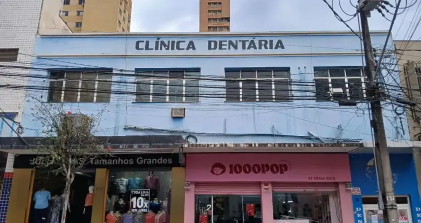 Sobreloja comercial para alugar no centro de londrinas com salas