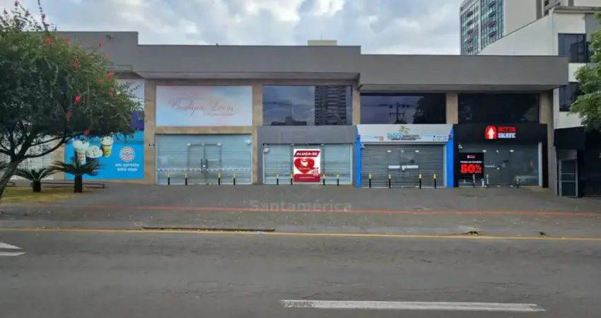 Loja térrea para alugar na região central de londrina, com mezanino.