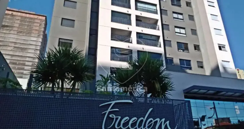 Apartamento para alugar no edifício freedom com 1 quarto na região oeste de londrina