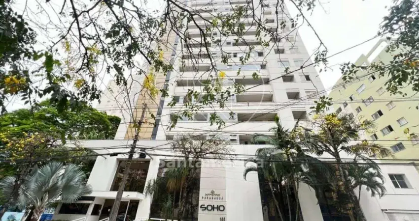 Apartamento mobiliado para venda e locação com 1 suíte no edifício soho paranaguá, centro de londrina
