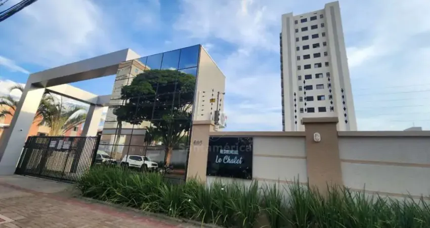 Apartamento para venda e locação no condomínio le chalet com 2 quartos na zona oeste de londrina