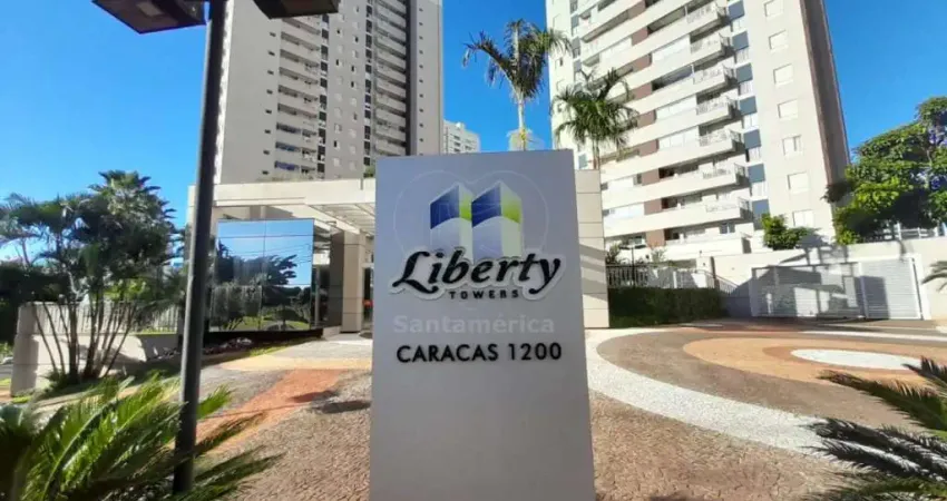 Apartamento para locação no edifício liberty towers com 3 quartos na gleba palhano em londrina