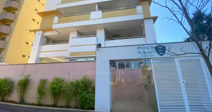 Apartamento para alugar no edifício prince albert com 1 quarto na região oeste de londrina