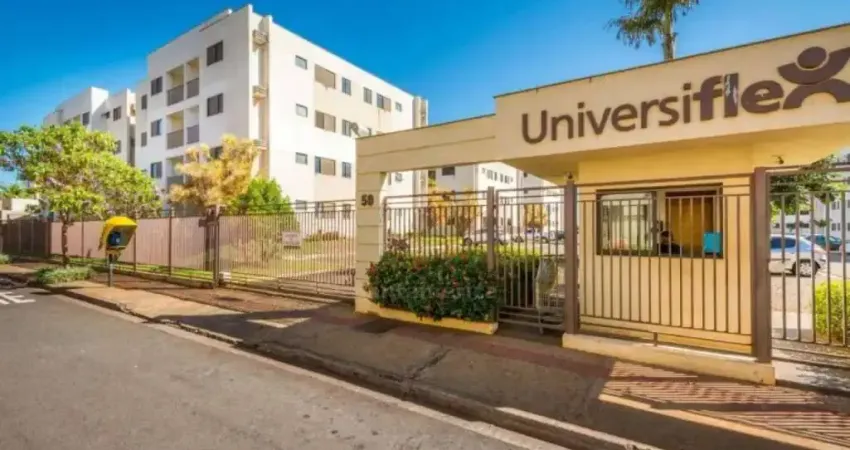 Apartamento para locação próximo da uel no edifício universiflex na zona oeste de londrina,