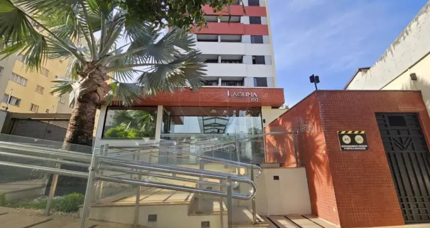 Apartamento mobiliado para alugar no edifício laguna, região central de londrina, com 1 quarto.