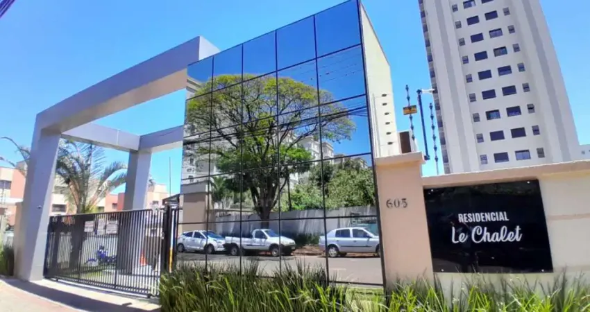 Apartamento mobiliado para alugar no edifício le chalet com 2 quartos na região sul de londrina
