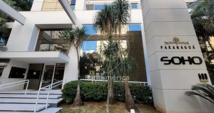 Apartamento com suíte para alugar no edifício soho paranaguá, região central de londrina
