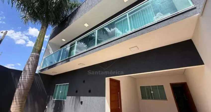 Casa para venda de alto padrão em cambé com 3 quartos, suíte e área de lazer com piscina