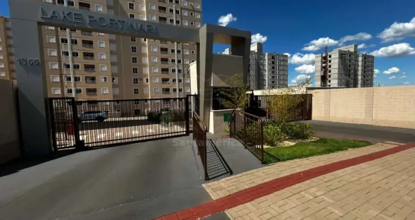 Apartamento para alugar no edifício lake portinari com 2 quartos na região leste de londrina